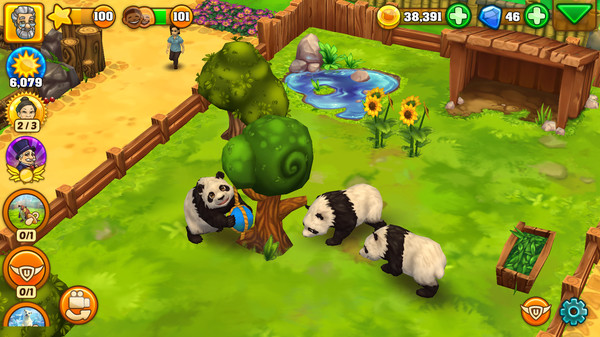 Zoo 2: Animal Park gameplay screenshot