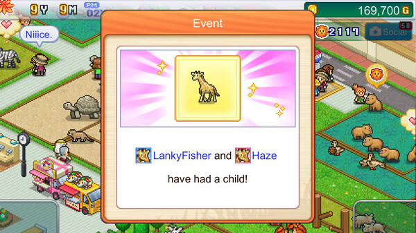 Zoo Park Story gameplay screenshot