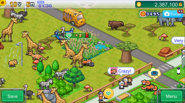 Zoo Park Story gameplay screenshot