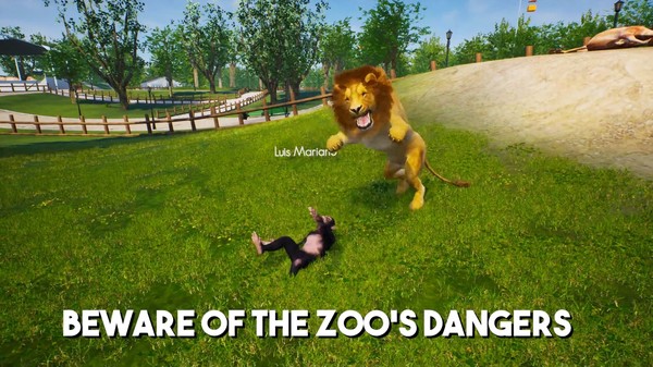 ZooKeeper Simulator gameplay screenshot