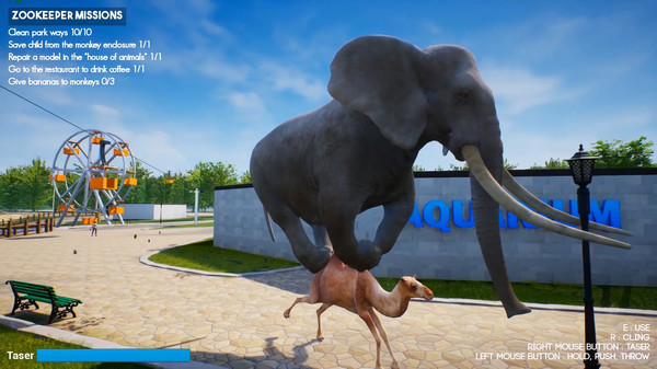 ZooKeeper Simulator gameplay screenshot