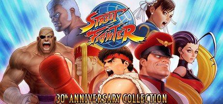 Street Fighter 30th Anniversary Collection EUROPE cover