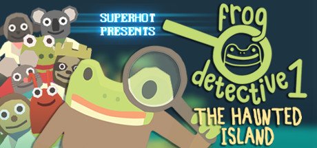 The Haunted Island, a Frog Detective Game cover