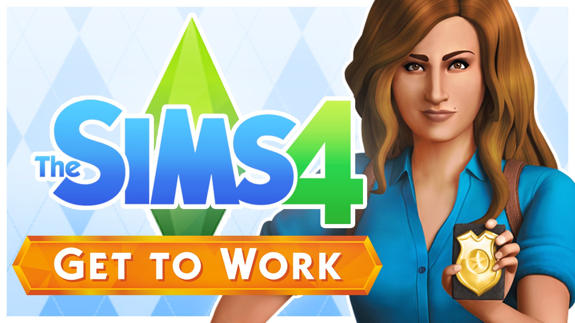 The Sims 4 Get to Work cover