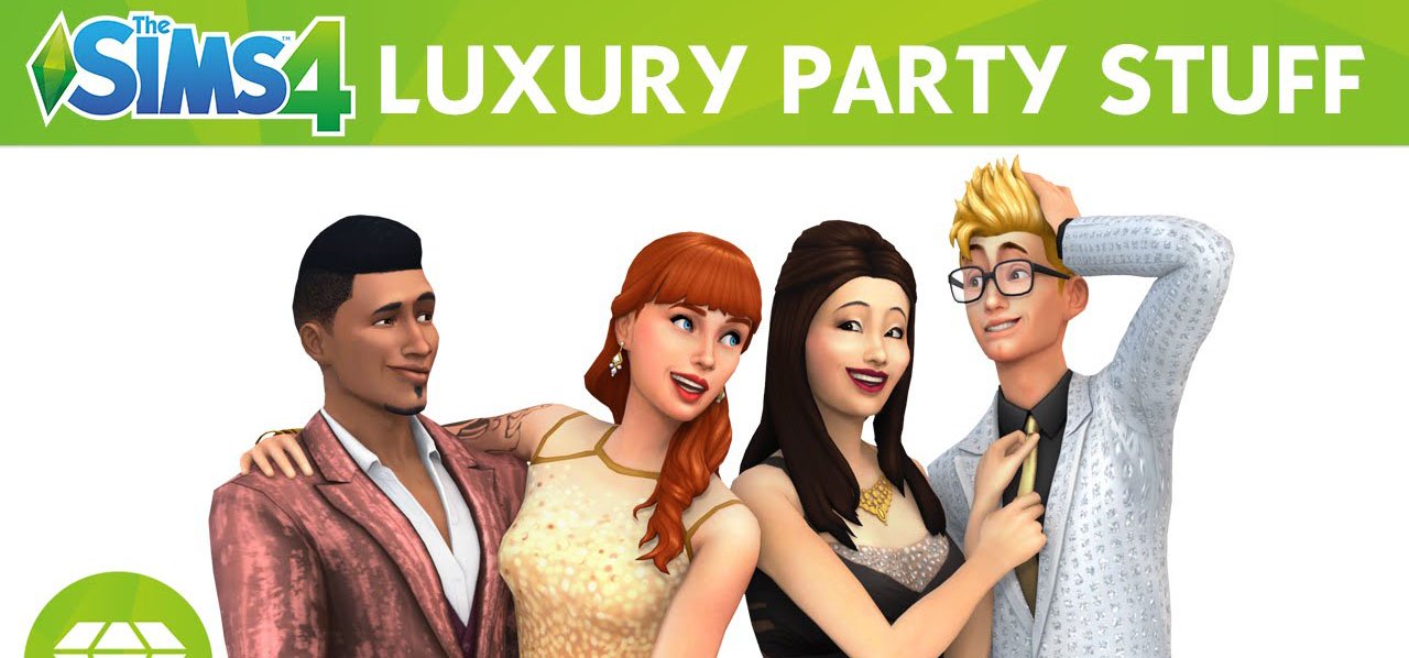 The Sims 4 Luxury Party Stuff cover