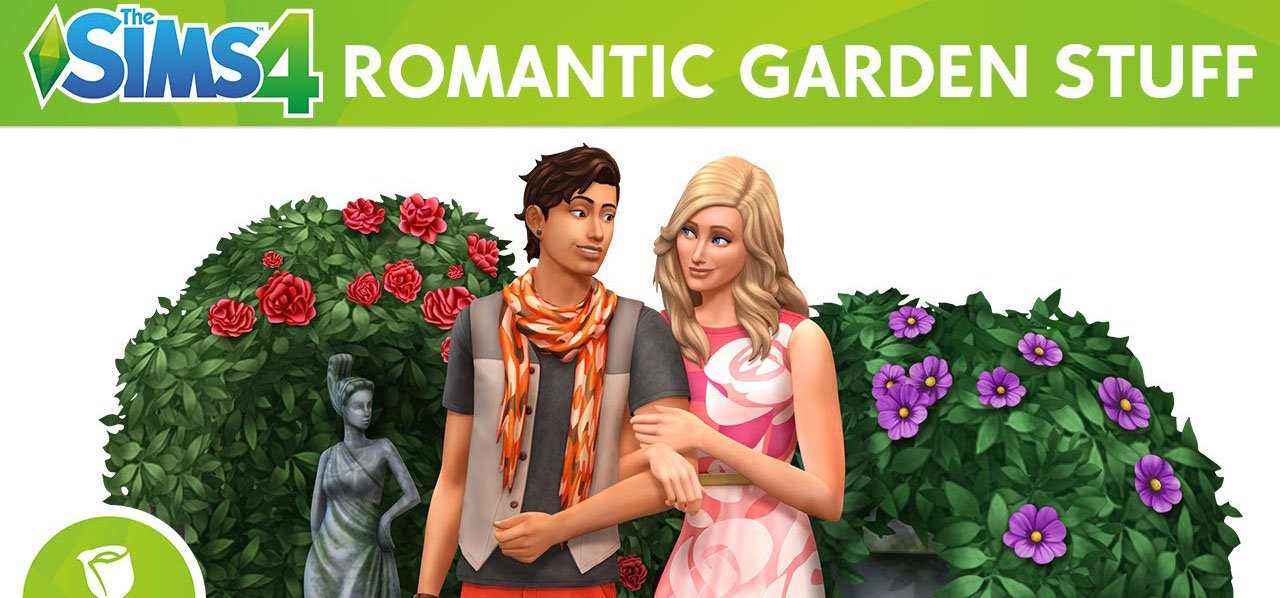 The Sims 4 Romantic Garden Stuff cover