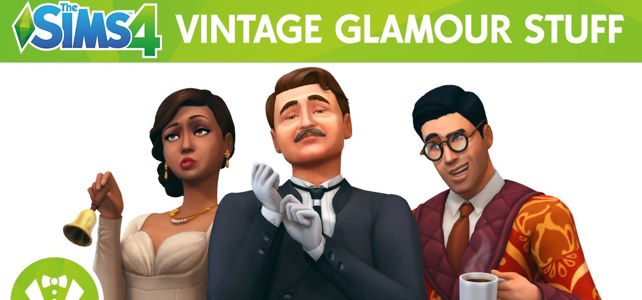 The Sims 4 Vintage Glamour Stuff cover