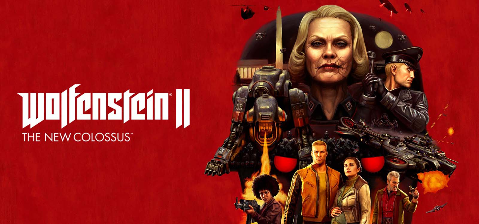 Wolfenstein II: The New Colossus Nintendo Switch cover