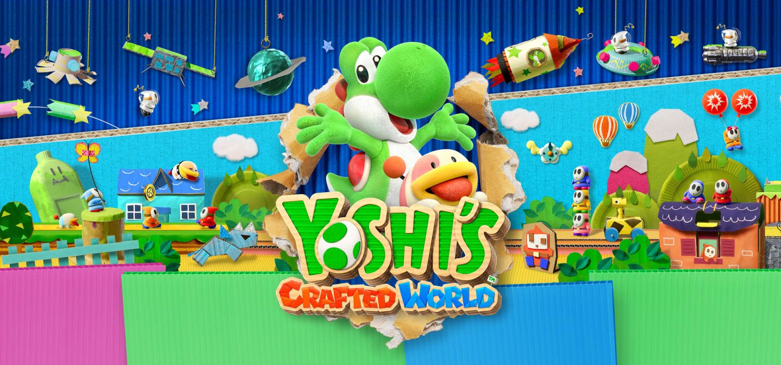 Yoshi's Crafted World Nintendo Switch cover